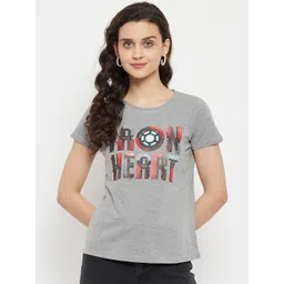 Marvel by Wear Your Mind Avengers Typography Printed Pure Cotton T-shirt-picture-20