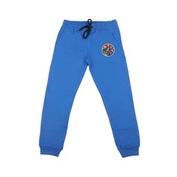 Marvel by Wear Your Mind Boys Blue Solid Marvel Avengers Straight-Fit Joggers-picture-33