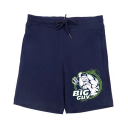 Marvel By Wear Your Mind Graphic Print Shorts - Navy Blue-picture-11