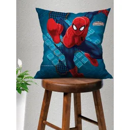 Marvel Blue & Red Spider Man Printed Square Cushion Covers-picture-12