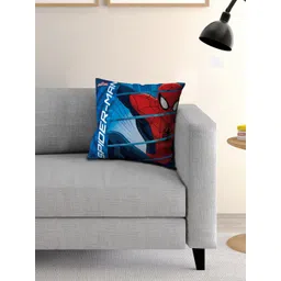 Marvel Kids Red & Blue Spiderman Printed Filled Square Cushion With Cover-picture-23