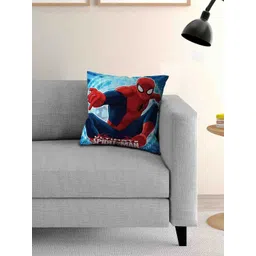 Marvel Kids Red & Blue Spiderman Printed Filled Square Cushion With Cover-picture-25