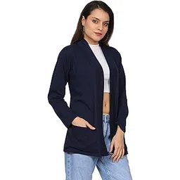 marvkit Women's Pocket Shrug � Full Sleeve Cotton Blend, Casual and Comfortable-picture-32