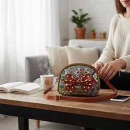 Blue Women Sling Bag Trendy|Classic|Party for Womens, Made With Best Quality-image-9