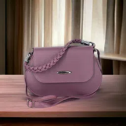 mas navi Purple Women Sling Bag Trendy|Classic|Party Sling Bag for Womens, Made With Best Quality PU Material-picture-12