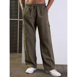 MASCLN SASSAFRAS Men Comfort Wide Leg Baggy Cargo Jeans-picture-40