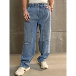 MASCLN SASSAFRAS Men Light Fade Acid Wash Jeans-picture-13