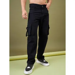 MASCLN SASSAFRAS Men Relaxed Fit Pure Cotton Jeans-picture-36