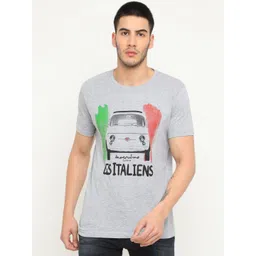 Masculino Latino Men Bio Finish Graphic Printed Round Neck Cotton Slim Fit T-shirt-picture-31