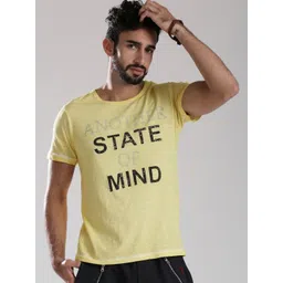 Masculino Latino Men Bio Finish Typography Printed Round Neck Cotton T-shirt-picture-27