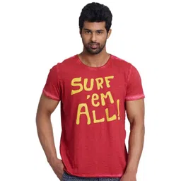 Masculino Latino Men Bio Finish Typography Printed Round Neck Cotton T-shirt-picture-32