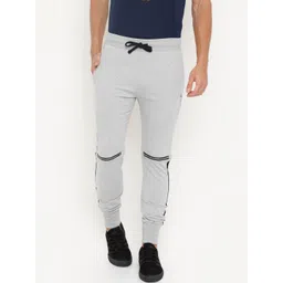 Masculino Latino Men Grey Melange Self-Design Joggers-picture-41