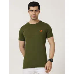 Masculino Latino Round Neck Regular Fit Cotton T-shirt-picture-38