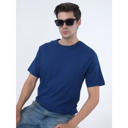 masculino latino plus Masculino Latino Short Sleeves Bio Finish Pockets Detail Cotton T-Shirt-picture-23