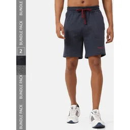 Masculino Latino Plus Men Pack OF 2 Cotton With Rapid- Dry Technology Sports Shorts-picture-21