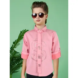 MashUp Boys Classic Opaque Printed Casual Shirt-picture-44