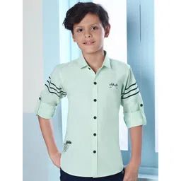 MashUp Boys Classic Opaque Printed Casual Shirt-picture-55