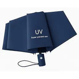 mashur fab UV Protection Umbrella for Sun & Rain | 3-Fold Auto Open & Close Travel Umbrella | Windproof, Lightweight, Compact | Unisex for Men, Women, Kids | Portable & Stylish-picture-21