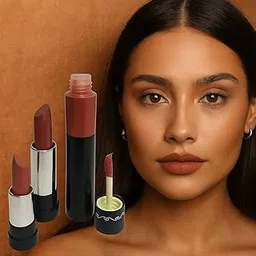 Masibo USA 2 in 1 Lipstick Dusty (Matte)-picture-33