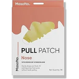 Masofta Pull Patch Nose for Removing Excess Oil, Whiteheads & Impurities Overnight With Hydrocolloid, Painless Pore Cleansing for Men & Women (3 Units)-picture-37