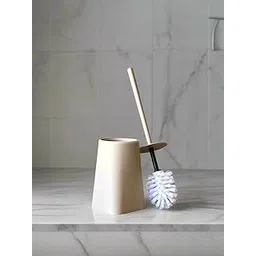 MASON HOME Delta Toilet Brush - Beige | Comes with Stand to Enhance Toilet Aesthetic & Sturdy Handle for Ease | Bathroom Accessories - Cleaner - Wiper | Washroom Commode Cleaning | Clean & Hygienic-picture-23