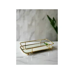 Mason Home Milan Napkin Tray - Gold-picture-28