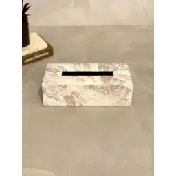 Mason Home Pale Beige Faux Leather & Mdf Tissue Box-picture-25