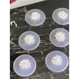 Mason Home White Mesh Glass Cover (Set of 6)-picture-47