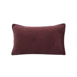 Maspar Colorart Charlotte Solid Purple Cotton Blend Pillow Covers - Set of 2-picture-35
