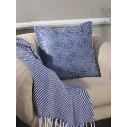 Maspar Grandeur Blue Cotton Printed Cushion Covers-picture-36