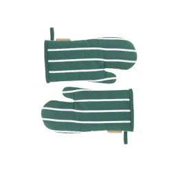 Maspar Green 100% Cotton 225 GSM Oven Mitt - Set of 2-picture-15