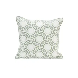 Maspar Patina Impression Green 100% Cotton Cushion Cover-picture-31