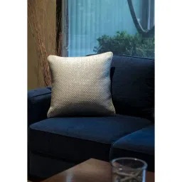 Maspar Printed Grey Cotton Vintage Cushion Cover-picture-27