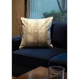 Maspar Printed Peach Cotton Vintage Cushion Cover-picture-22