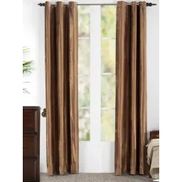 Maspar Yellow Viscose Door Curtain - Set of 2-picture-18