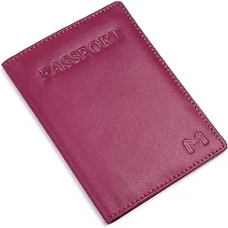 massi miliano Genuine Leather Passport Holder/Passport Cover/Passport Case for Men, Women, Boys & Girls (PP01) (Beautiful Burgundy)-picture-20