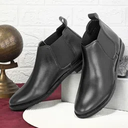 Boots for men black boots Boots For Men-image-0