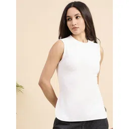 Mast & Harbour Cotton Tank Crop Top-picture-27
