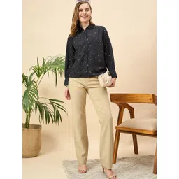 Mast & Harbour Floral Print Puff Sleeve Top-picture-40