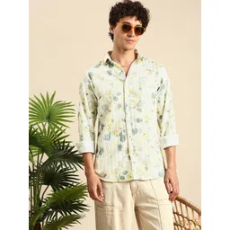 Mast & Harbour Floral Printed Casual Shirt-picture-18