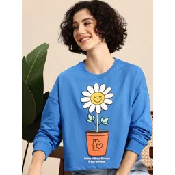 Mast & Harbour Graphic Print Sweatshirt-picture-34