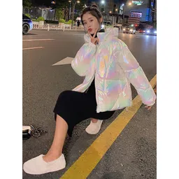 Mast & Harbour Graphic Printed Hooded Long Sleeves Padded Jacket-picture-21