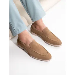Mast & Harbour Men Beige Loafers Loafers For Men-picture-10