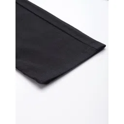 Mast & Harbour Men Black Solid Chinos Trousers image 4