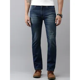 Mast & Harbour Men Bootcut Fit Jeans-picture-18