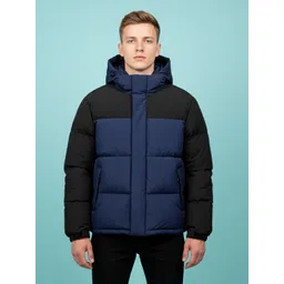 Mast & Harbour Men Colourblocked Puffer Jacket-picture-21