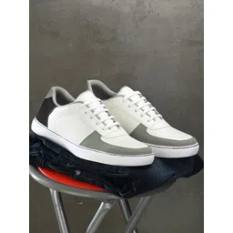 Mast & Harbour Men Green Colourblocked Sneakers-picture-40