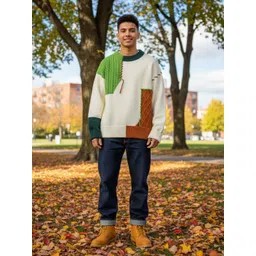 Mast & Harbour Men Long Sleeves Round Neck Pullover Sweater-picture-28