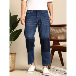 Mast & Harbour Men Panelled Straight Fit Jeans-picture-13