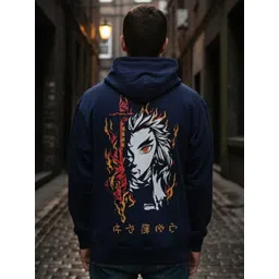 Mast & Harbour Men Printed Hooded Long Sleeves Sweatshirt-picture-14